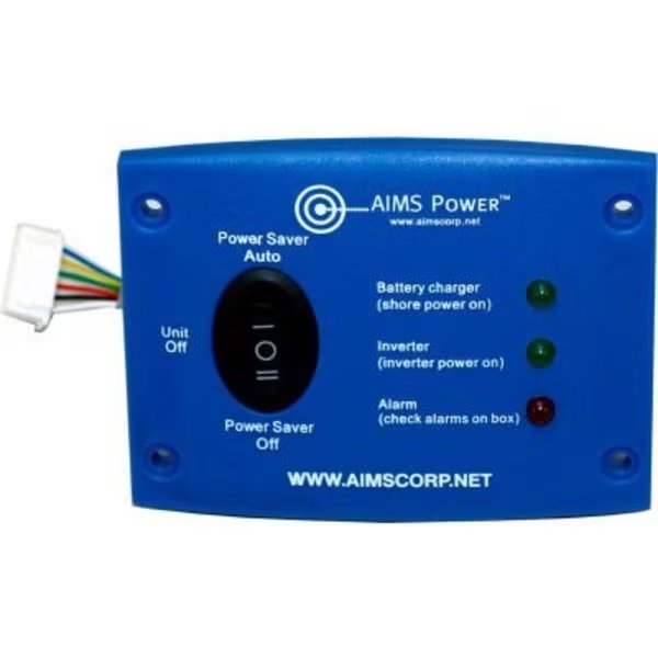 AIMS Power, LED Remote Panel for 1250 and 2500 Watt Green Inverter Chargers, Aims Power, Mfr#: REMOTELED